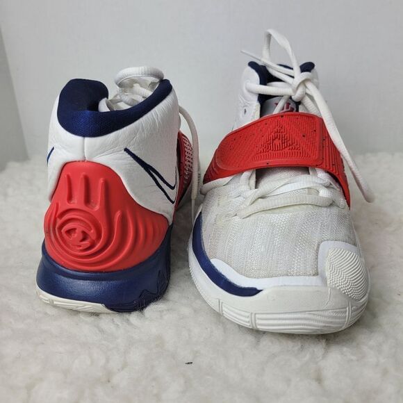Nike Kyrie 6 Mens Size 6  USA Red White Blue Basketball BQ4630102 - Picture 7 of 10